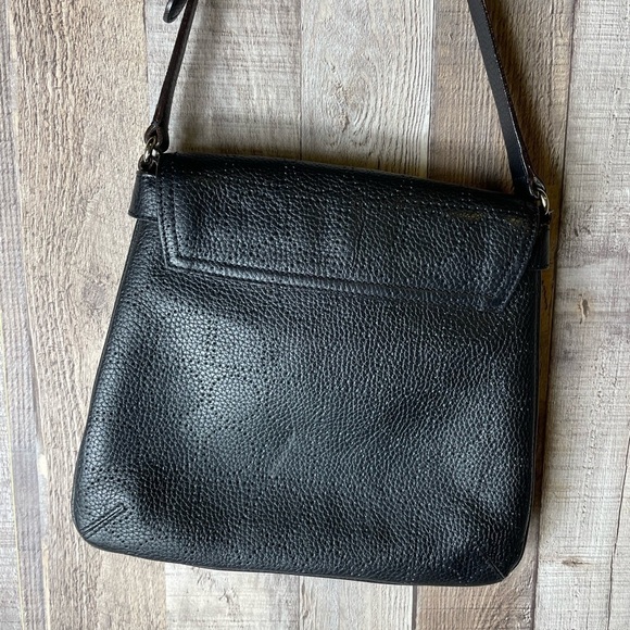 KATE SPADE Perforated Leather Black Double Vanessa York Street Noel Hobo - Picture 9 of 11